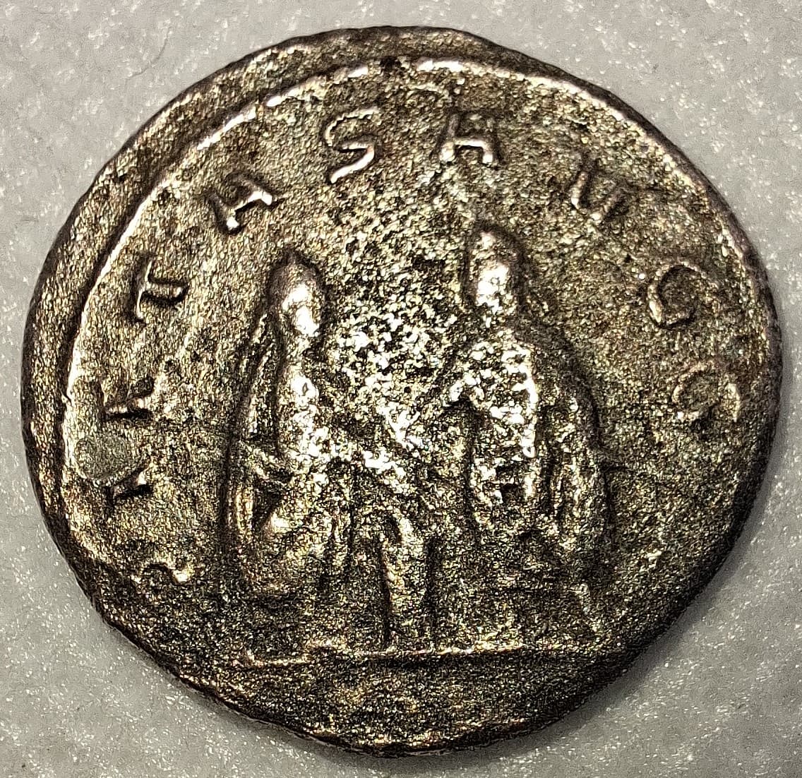 Galieno. Antoniniano PIETAS AVGG. Samosata, 255 a 256 d.C. RIC V.1 447c