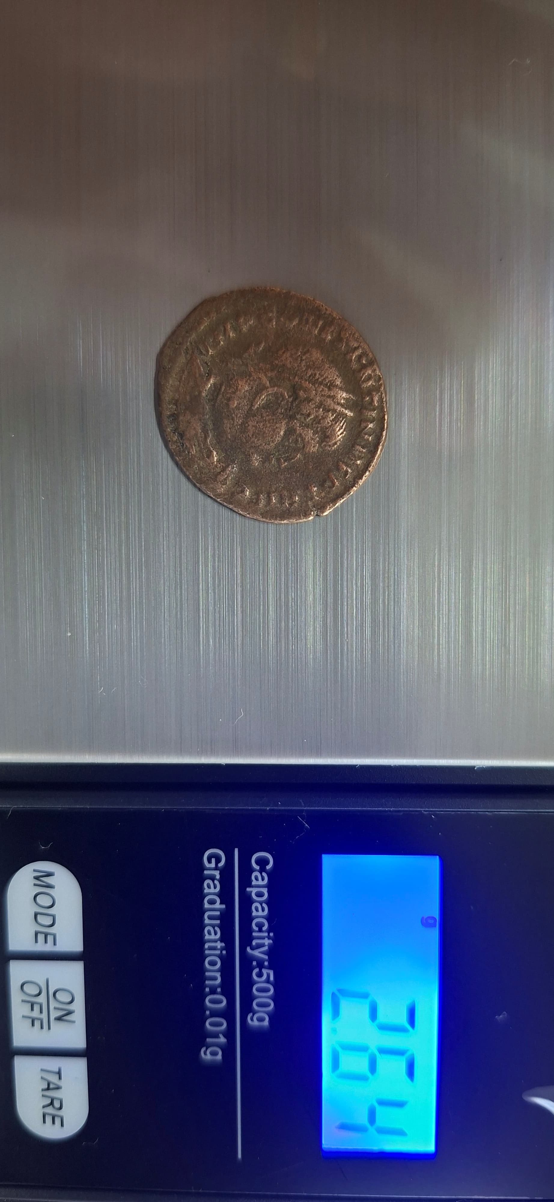 Foto da moeda TH-N-0044 — Constantino I. Follis ou nummus