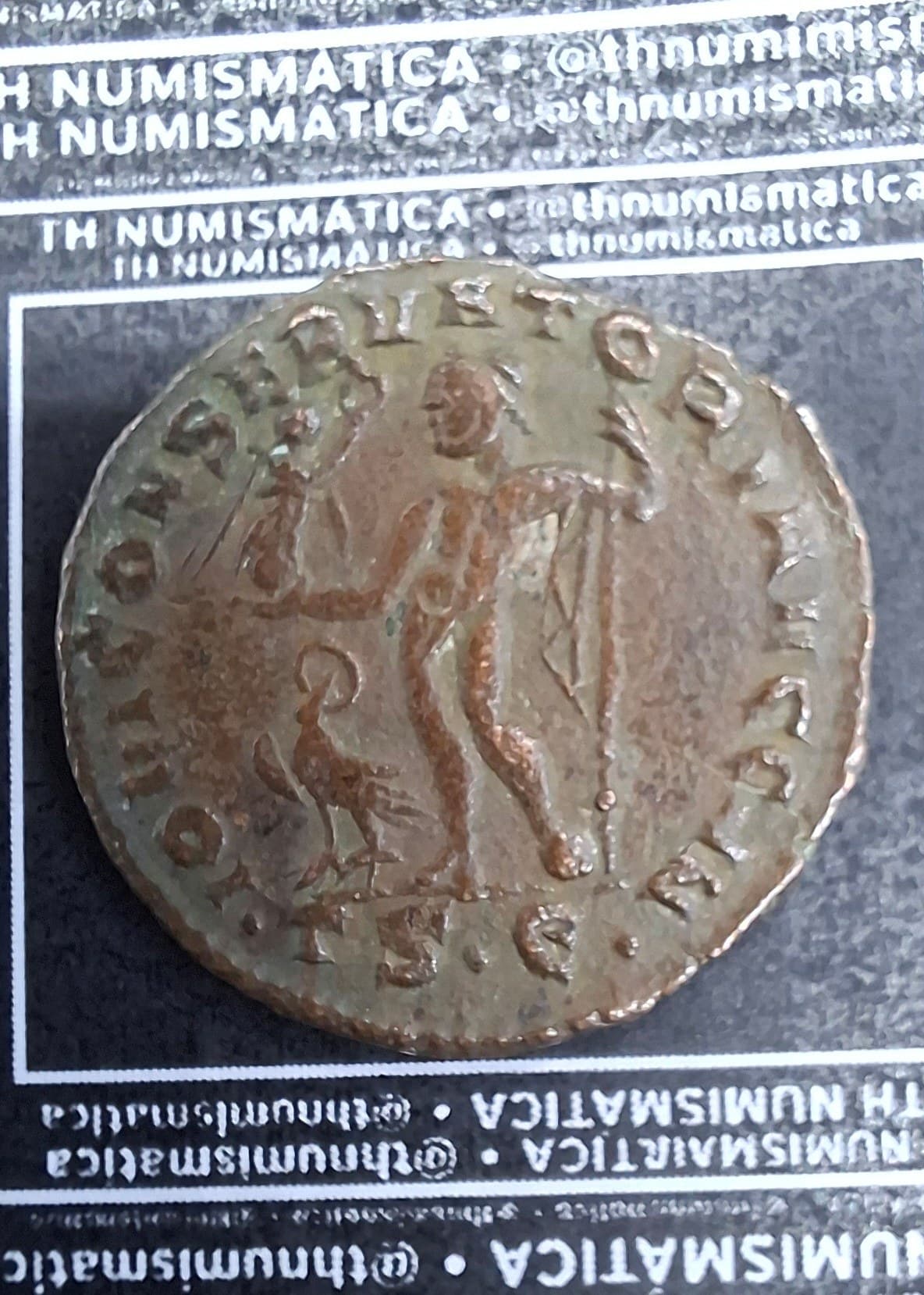 Reverso da moeda TH-N-0126 — Constantino I, o Grande. Follis reduzido ou nummus